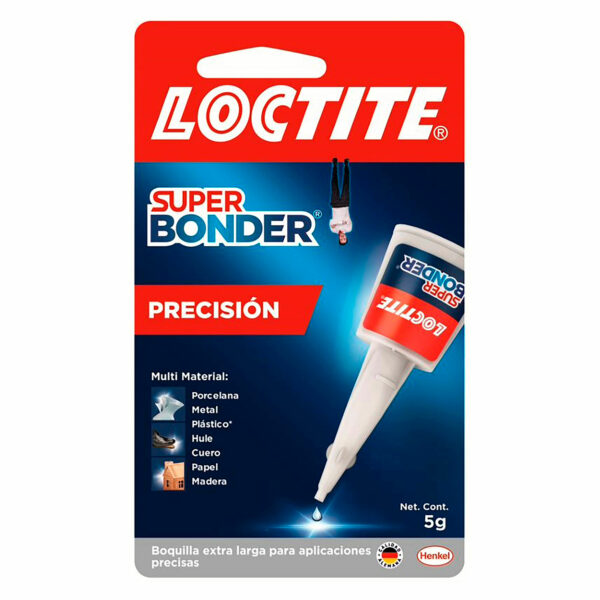 SUPER BONDER LOCTITE PRECISION DE 5 GR