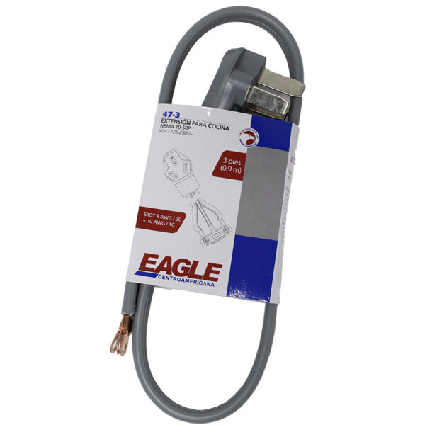 EXTENSION ELECTRICA EAGLE PARA COCINA 3 PIES # 47-3