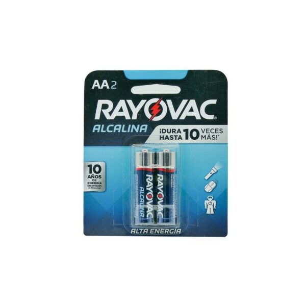 BATERIA RAYOVAC ALCALINA AA 815-2SENLA