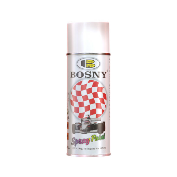 SPRAY BOSNY ACRILICO BLANCO MATE (FLAT WHITE) 1007