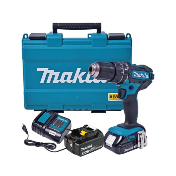 TALADRO PERCUTOR MAKITA INALAMBRICO DHP453X10