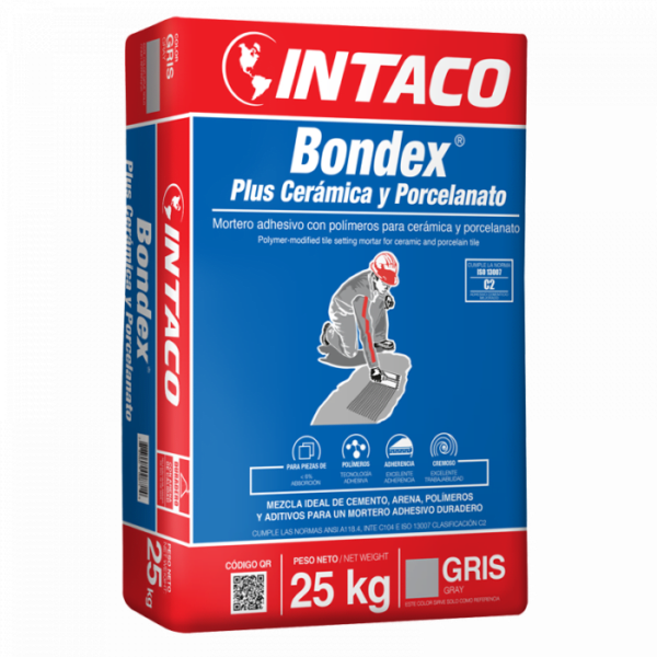 BONDEX PLUS PORCELANATO 25 K