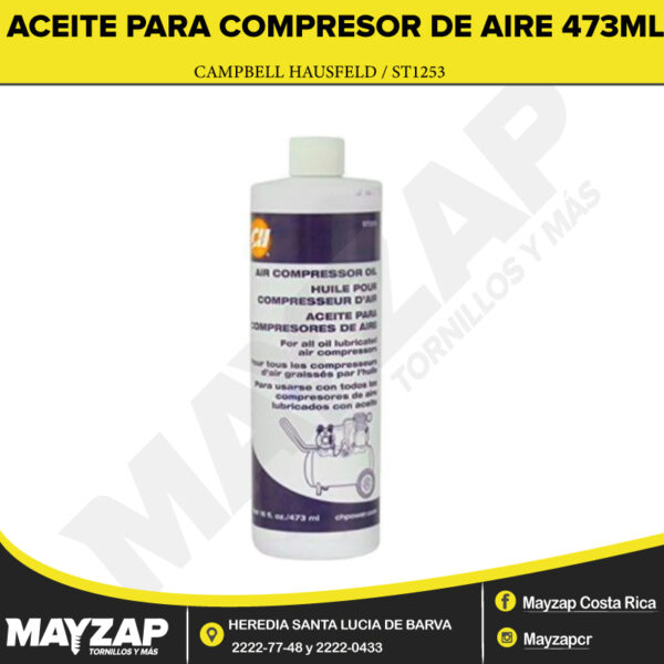 ACEITE PARA COMPRESOR 473 ML