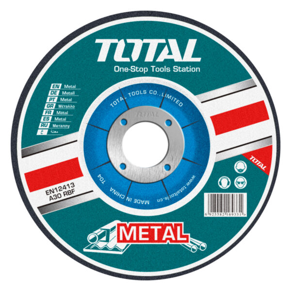 DISCO ESMERILAR METAL TOTAL 4 1/2 X 7/8 TAC2231151