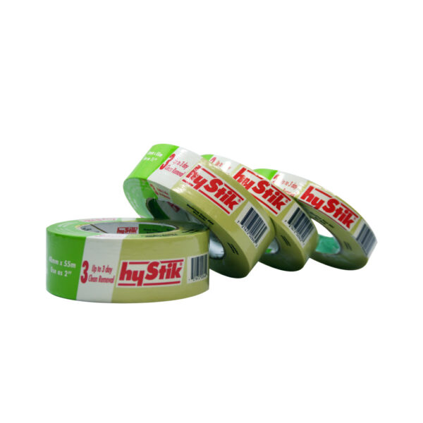 MASKING HYSTIK VERDE PARA SUPERFICIES DIFICILES 833 DE 2″ X 55 M - Imagen 3