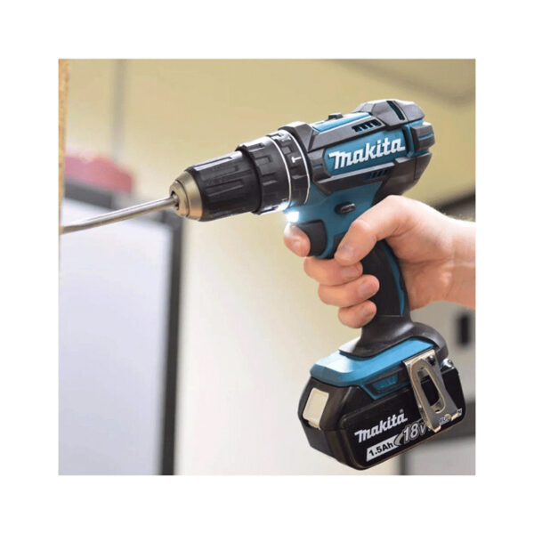 TALADRO PERCUTOR MAKITA INALAMBRICO DHP453X10 - Imagen 4