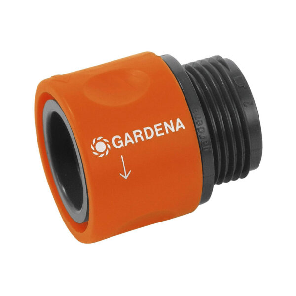 CONVERTIDOR MACHO GARDENA 3/4″ PARA MANGUERA TRADICIONAL 2917-20