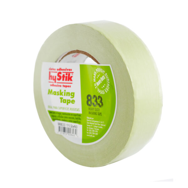 MASKING HYSTIK VERDE PARA SUPERFICIES DIFICILES 833 DE 1 1/2″ X 55 M