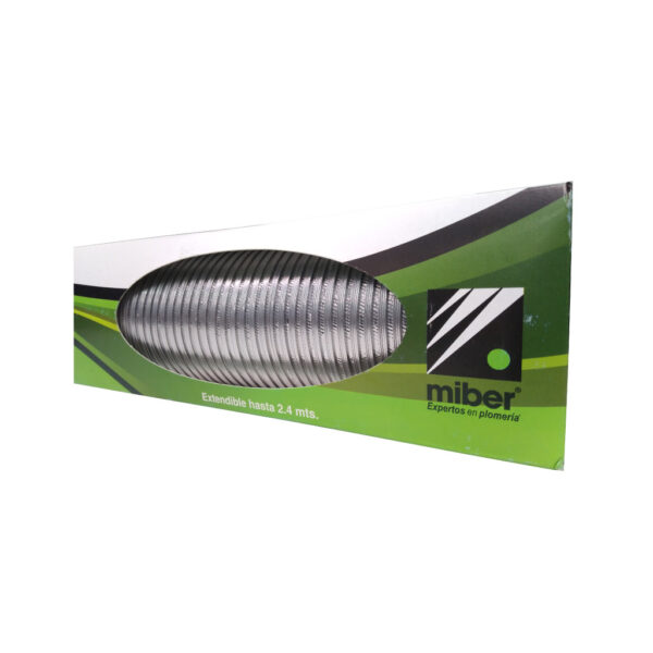 DUCTO FLEXIBLE MIBER DE ALUMINIO DE 4″ EN 240 CM DFL-4C - Imagen 3