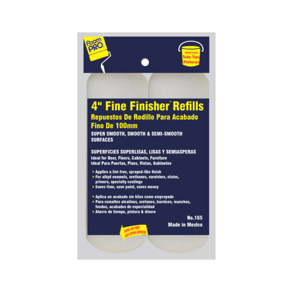 REPUESTO DE FELPA FOAM PRO RESISTE SOLVENTES 4″ PAQ 2 UNID FP-165