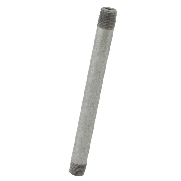 NIPLE GALVANIZADO DE 1/2″ X 10″