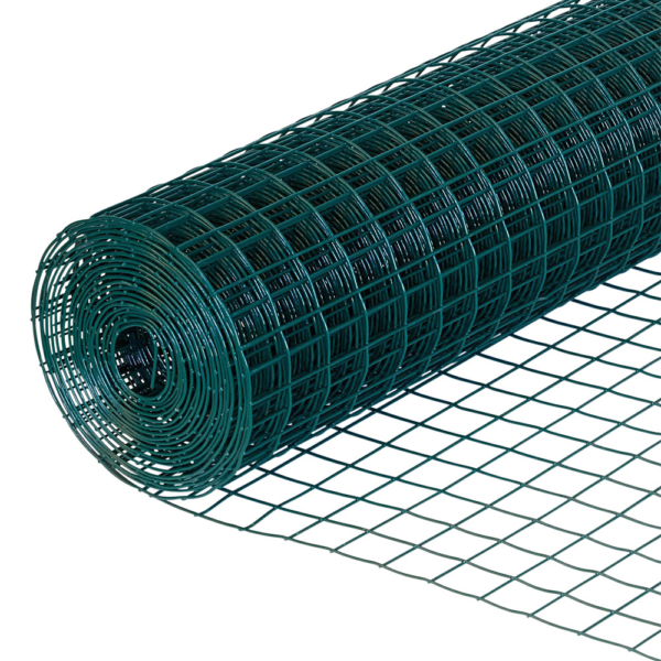 CEDAZO GALVANIZADO DE 3/4 X 3/4 CON PVC VERDE