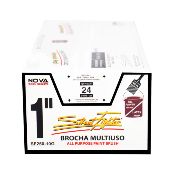 BROCHA NOVA STREET FIGHTER SF2 CERDA GRIS 1″ SF250-10G - Imagen 4