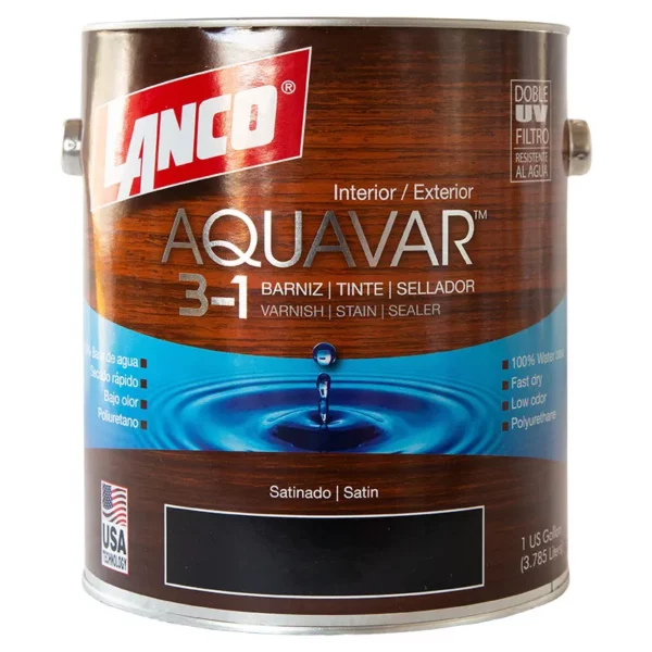 BARNIZ AQUAVAR NUEZ OSCURO LANCO AQ1363-5 CUARTO