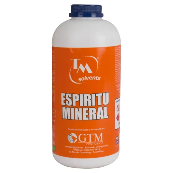 ESPIRITU MINERAL EN LITRO