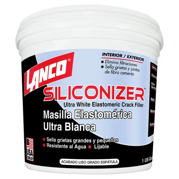 SILICONIZER LANCO MASILLA ELASTICA BLANCO CC765-18