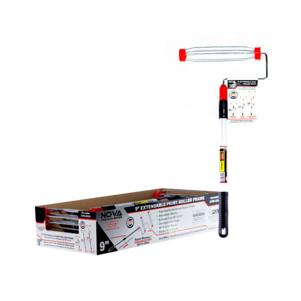 RODILLO NOVA 9″ CON EXTENSION 3 MEDIDAS EN 1 XTRF-02038 - Imagen 2