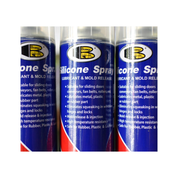 SPRAY BOSNY SILICONE LUBRICANTE 400ML B110 - Imagen 2