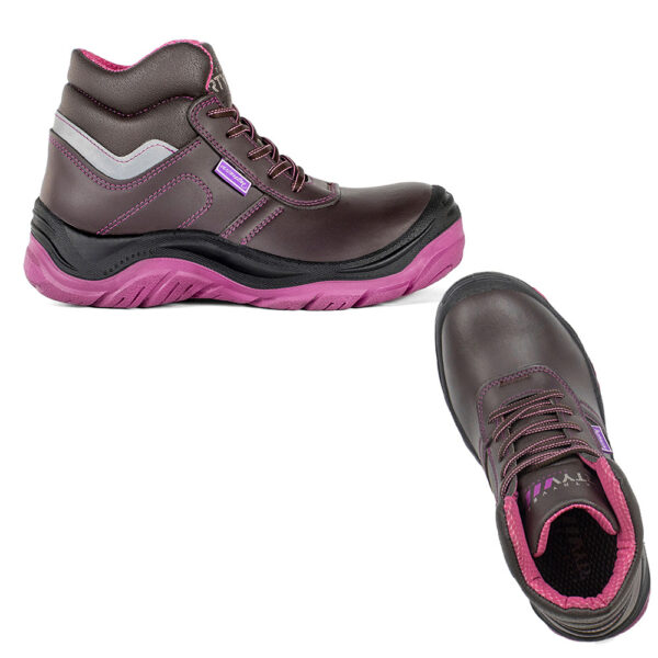 ZAPATO RETRYVER MUJER CAFE-ROSADO TALLA 37